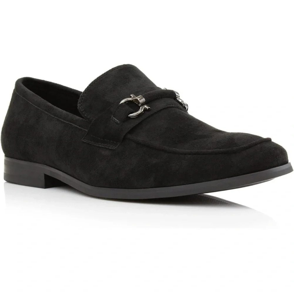 NIB Men’s Ferro Aldo Demitri MFA19683 Classic Moc-Toe Penny Loafers